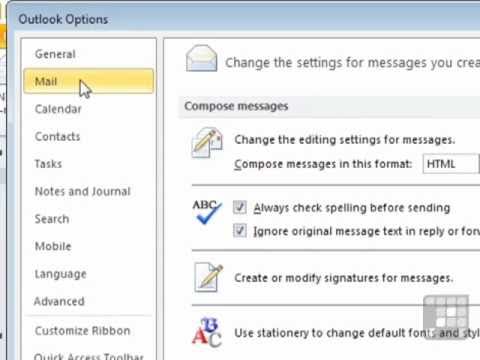 Outlook 2010 Tutorial -  Tracking an Emails Arrival or Read Status