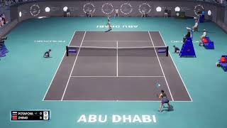 A. Potapova vs Q. Zheng [Dubai 24] | 21.2.| AO Tennis 2 Gameplay #aotennis2 #AO2