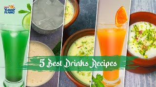 ৫টি ইফতার স্পেশাল ড্রিংকস রেসিপি | 5 Best Drinks Recipes | Ramadan Drinks | Best Iftar Drinks Recipe