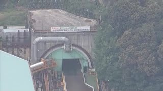 二葉山トンネル住宅直下の掘削工事　１０回目の停止　土砂から金属片みつかり臨時点検　広島高速５号