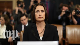 Fiona Hill focuses on her family's background in opening statement