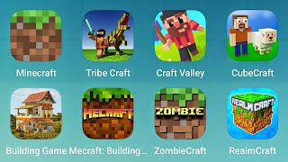 Minecraft, Tribe Craft, Craft Valley, CubeCraft, Building Game, Mecraft Building, ZombieCraft