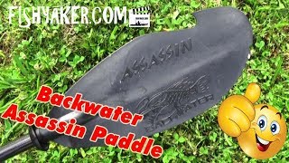 Backwater Assassin Paddle - A kayak angler's review...