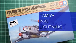 Tamiya 1/48 P-38J Lightning (123) Review