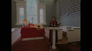 Pre-recorded worship service for Pentecost Sunday May 24, 2026