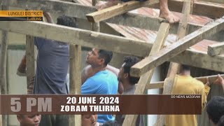 DD News Mizoram - Zoram Thlirna | 20 June 2024 | 5:00 PM