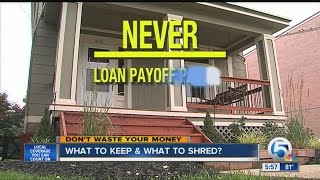 What to keep and what to shred?