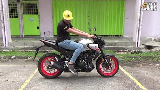 2020 Yamaha MT-25 | Brief look | First ride review | Bahasa Malaysia (English subtitles included)