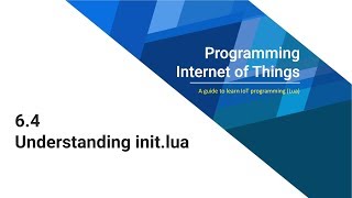 6.4 Understanding init.lua