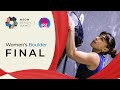 Women's Boulder final || NEOM Beach Games 2023