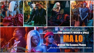 Tiwa Savage Ft. Wizkid & Spellz - Ma Lo Behind The Scenes Photos