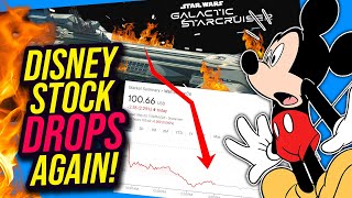 Dismal Disney News: Disney Stock DROPS Again! Media DEFENDS Star Wars Starcruiser?!