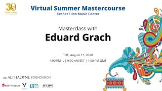 Masterclass with Eduard Grach (Violin)