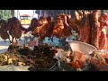 Delicious Black Chicken Soup, Fried Rice, Grilled Duck, Pork Sandwich & More | Cambodian Street Food