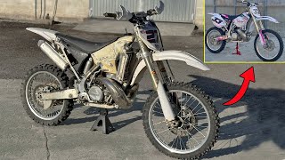 I RESTORE a YAMAHA YZ 250 ABANDONED FOR 12 YEARS