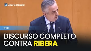 Discurso completo de Vox contra Teresa Ribera por su gestión de la DANA en el Senado