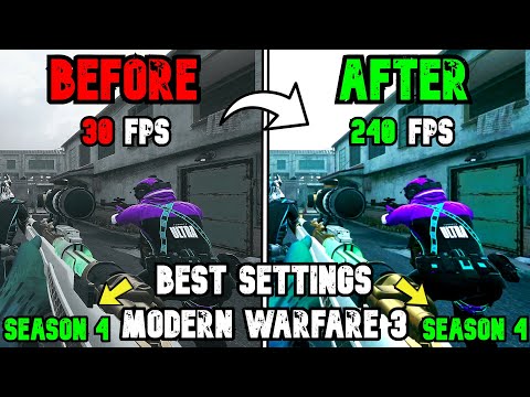 Best PC Settings for COD Modern Warfare 3 SEASON 4 – (Optimize FPS and Visibility)