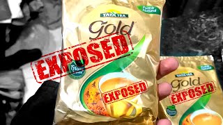 Scam TATA Tea Gold 250gm Packet || by The Suvojit Barman