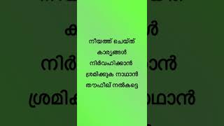 നീയത്ത് ചെയ്ത് കാര്യങ്ങൾ നിർവഹിക്കാൻ ശ്രമിക്കുക നാഥാൻ തൗഫീഖ് നൽകട്ടെ