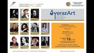 YerazArt Summer Music School 2020, July 16, Yerevan, Armenia