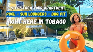 Tobago Vacation Poolside Apartments: Best Beaches, Caribbean Paradise Getaway