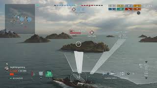 Gun Build Hayate ft AL Yukikaze - World of Warships Legends - Stream Highlight