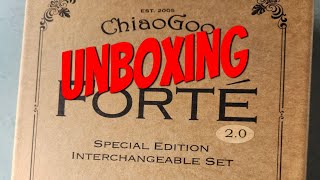 ChiaoGoo Forté 2.0 unboxing