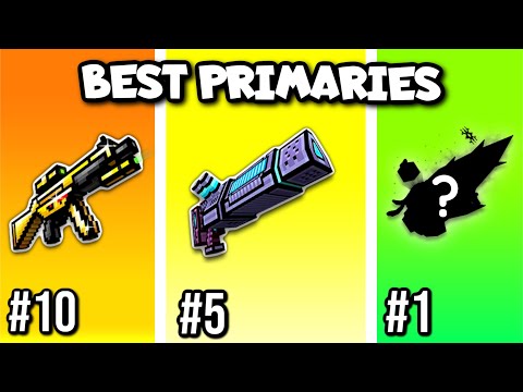 Las 20 MEJORES armas PRINCIPALES en Pixel Gun 3D