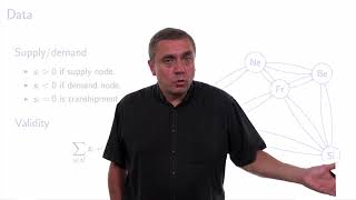 The transhipment problem: formulation
