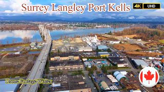 Surrey Langley British Columbia  Drone 4K