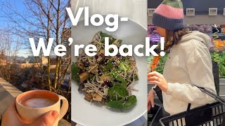 Vlog| WE’RE BACK! 🏡 Moving In AGAIN?! Huge Reset, Groceries \u0026 Wardrobe Overhaul!