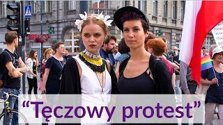 Tęczowy protest: Łódź solidarna z Białymstokiem [DDLodz.pl]