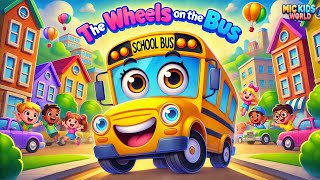 The Wheels On The Bus | Fun Kids Song | Sing Along!