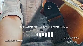 Tayom: Dite Mopang Yameng + Oo Sanam |  Adi + Hindi Mashup |With Acoustic Guiter| New cover Song |