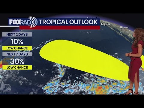 Tropical Weather Forecast – Watch for possible development in the Pacific