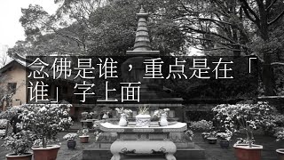 【人间修行录】念佛是谁，重点是在「谁」字上面