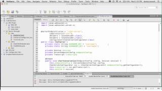 Java API for WebSocket 1.0 Demo