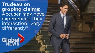 Trudeau "hasn’t reached out" to accuser following groping allegations