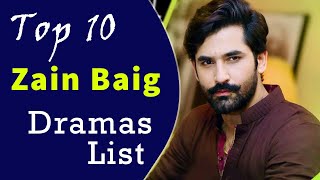 Top 10 Zain Baig Drama Serial list | Mirza Zain Baig Dramas | Fitrat | Yaar na bichray | #Bisaat