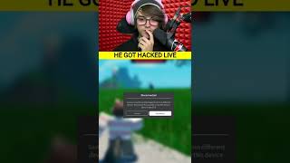Streamer Gets Hacked Live