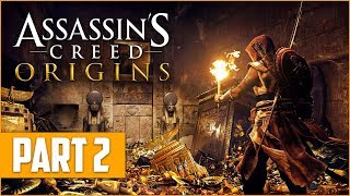 ASSASSIN'S CREED ORIGINS Gameplay Walkthrough, Part 2! (Assassin's Creed Origins Gameplay)
