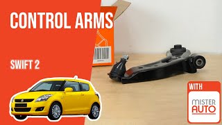 How to replace the control arms Swift mk2 🚗