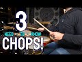 3 Chops For More Fun Drum Fills! | DRUM LESSON - That Swedish Drummer