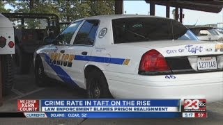 Crime rate in Taft on the rise