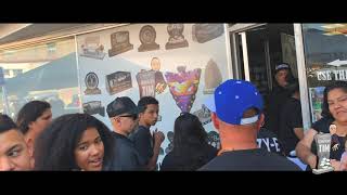 Eazy E's Headstone Unveiling