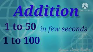 #Addition  Addition for kids |Addition of 1 to 100 numbers