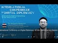 International Conference on Digital Diplomacy -ICDD 2021 Opening Session