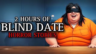 20 TRUE Disturbing Blind Date Horror Stories MEGA COLLECTION 2 | (#scarystories) Ambient Fireplace