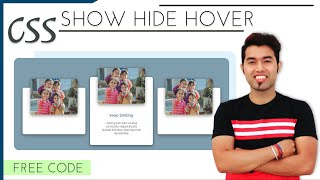🔴 Create Awesome Image Card Hover Effect Animation using CSS | Free Source Code | 2021