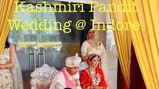 Kashmiri Pandit Wedding @Indore part 2 | Kashmiri Wedding| Indore